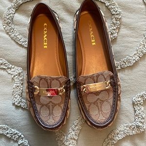 Women Coach loafers size 7.5.